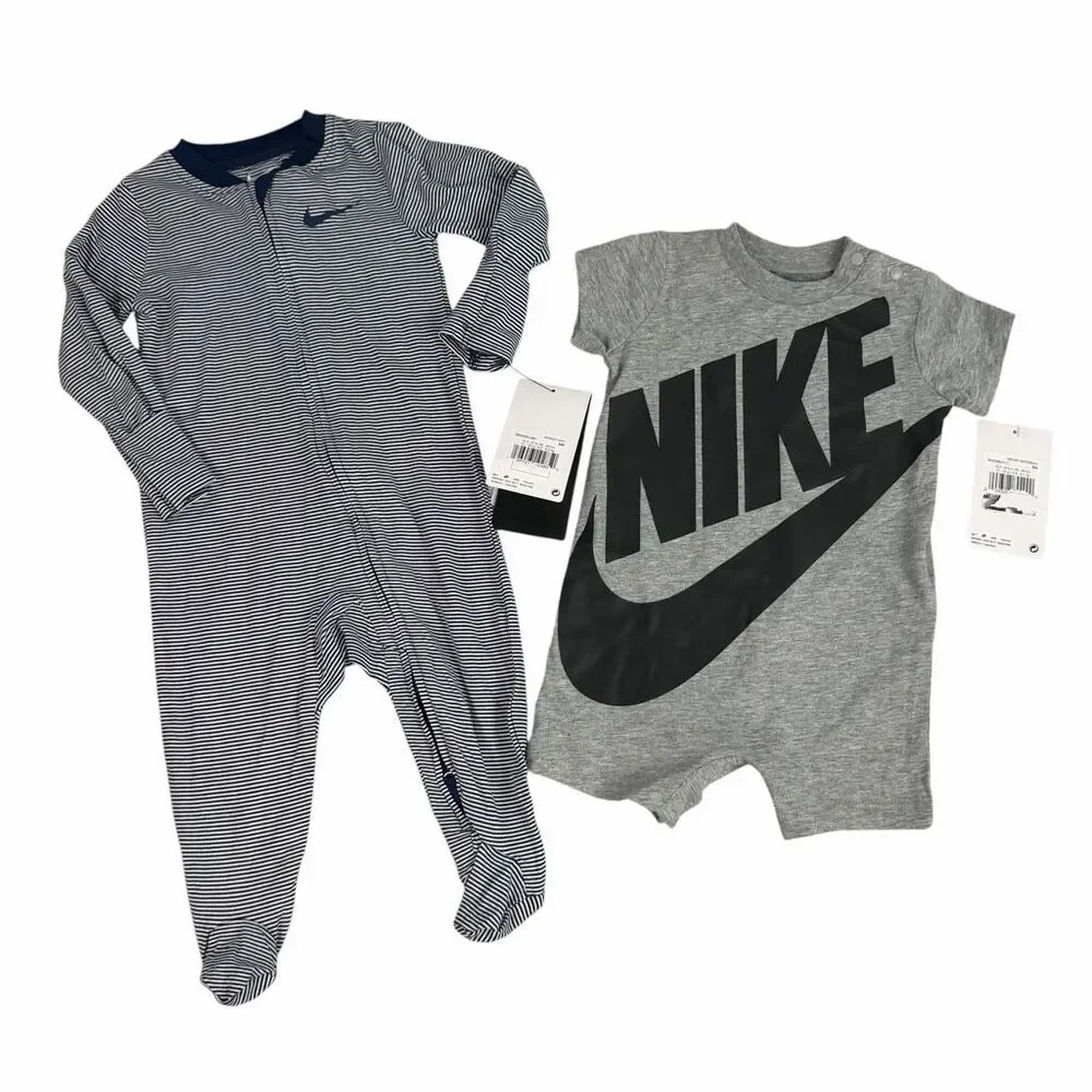 Nike 6 Months Romper and Sleeper NEW